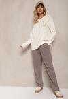 Pantaloni Inellithe Gri deschis