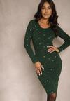 Rochie Elsinara Verde închis