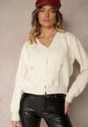 Cardigan Gemirra Bej deschis