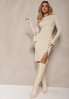 Rochie Reathiel Bej deschis