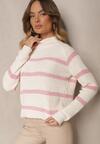 Pulover Tintarina Roz cu crem