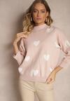 Pulover Zeanisia Roz deschis