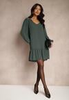Rochie Ilita Verde închis