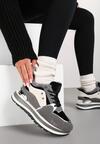 Szare Sneakersy na Zimę z Futerkowym Ociepleniem Vertiste