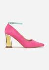 Pantofi cu toc Lannethe Fucsia