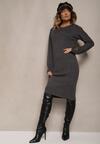 Rochie Tilasia Gri închis