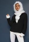 Czarny Casualowy Polar Dannira