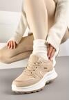 Sneakers Iveliri Bej închis