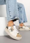 Sneakers Felaven Bej închis
