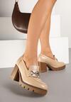 Pantofi casual Felindria Bej închis