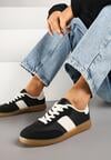 Czarne Sneakersy Tenisówki w Kultowym Stylu Neolithaen