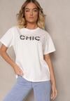 T-shirt Naloreth Alb