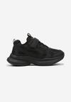 Czarne Buty Sportowe Sneakersy Ozdobione Cyrkoniami Morriti