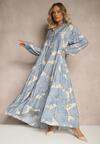 Rochie Wilvesia Albastru deschis