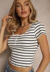 T-shirt Ramilda Alb