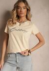 T-shirt Zelreti Bej