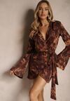 Rochie Frestalia Imprimeu leopard