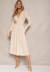 Rochie Hrestalia Bej deschis