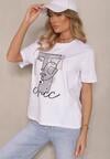 T-shirt Canilea Alb