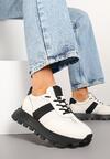 Sneakers Efalorena Bej cu negru