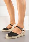 Espadrile Alianara Negre