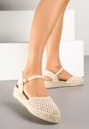 Espadrile Alianara Bej