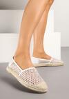 Espadrile Setariva Albe