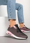 Pantofi sport Zalitea Negru cu roz