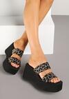 Papuci Panilia Imprimeu leopard