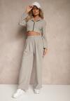 Pantaloni Naneriela Gri deschis