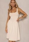 Rochie Edivaya Bej deschis