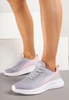 Jasnoszare Buty Sportowe Sneakersy Zdobione Efektem Ombre Banelissa