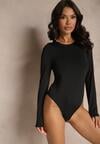 Czarne Body w Stylu Basic Sovfia