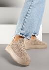 Sneakers Isdisane Bej închis