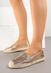 Espadrile Adisella Culoarea șampaniei