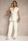 Pantaloni Annavia Bej deschis