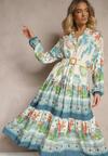 Rochie Aedia Albastru deschis