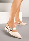Pantofi cu toc Pollime Bej