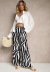 Pantaloni Alb cu bleumarin