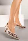 Sandale Falelitia Imprimeu leopard