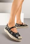 Espadrile Evelritia Negre