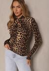Bluză Imprimeu leopard
