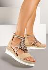 Sandale Melvana Imprimeu leopard