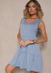 Rochie Saniraya Albastru deschis