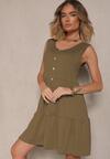 Rochie Saniraya Verde închis