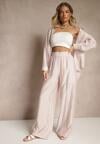Pantaloni Jenarielis Roz deschis