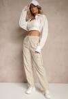 Pantaloni Mairiora Bej deschis