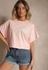 T-shirt Roz deschis