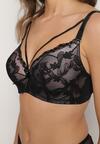 Sutien Ollimi Negru cu roz