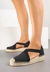 Czarne Espadryle w Stylu Boho Orrivine